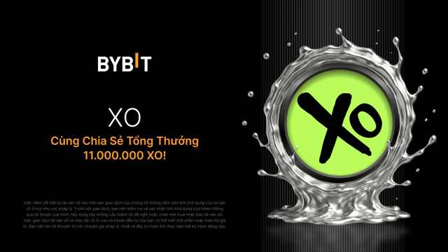 XO Token Splash: Giao dịch để chia sẻ tổng thưởng 11.000.000 XO!
